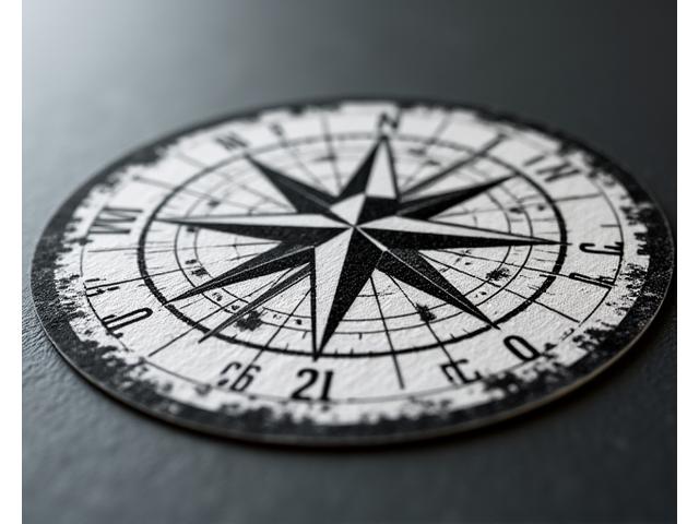 Route Master Compass Decal